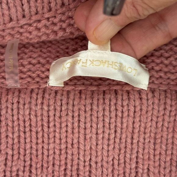 LoveShackFancy Oxford Wool Blend Mini Sweater Skirt in Pink Size S - Picture 8 of 11